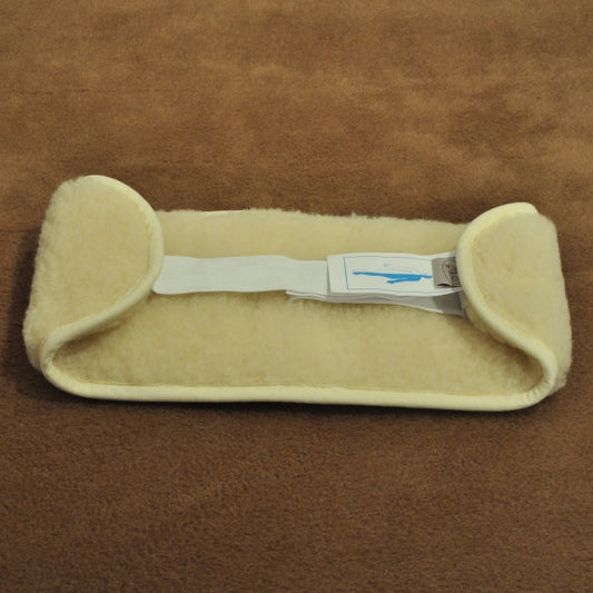 Narrow winter back support belt with magnet