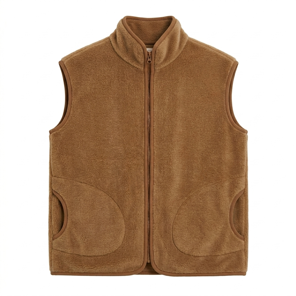Vest Verona Camel Wool