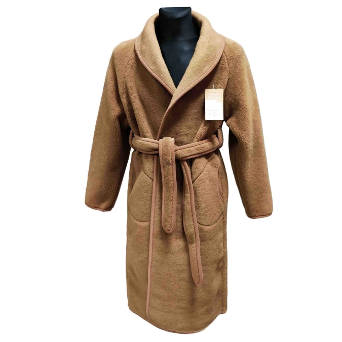 Bathrobe. Camel wool Prestige