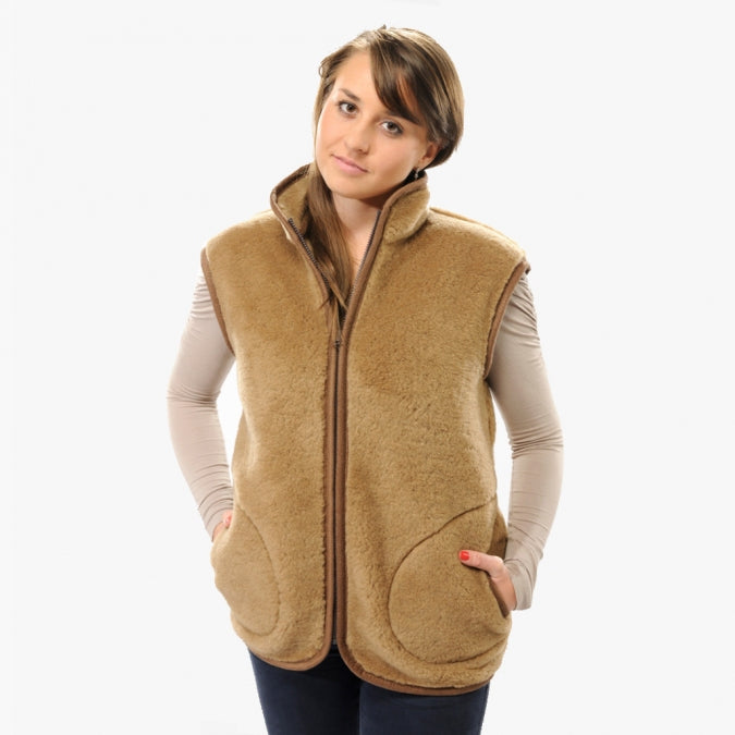 Vest Verona Camel Wool